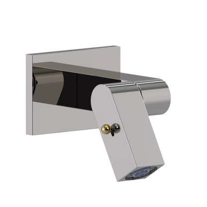 Rubinet Wall Mount Bidet & Foot Rinse with Dual Function Spray Polished Nickel