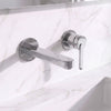 Kalia STEN Wallmount lavatory faucet with drain and overflow chrome – BF2239-110