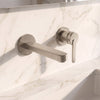 Kalia STEN Wallmount lavatory faucet with drain and overflow pure nickel – BF2239-125