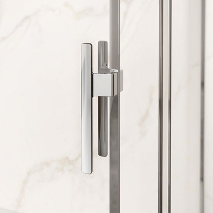 Kalia KONCEPT EVO Sliding Shower door 60” x 77” with 32" return panel - KP protective film – DR2131-110-005/DR2132-005/DR2052-110-005