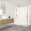 Kalia KONCEPT EVO Sliding Shower door 60” x 77” with 32" return panel - KP protective film – DR2131-110-005/DR2132-005/DR2052-110-005