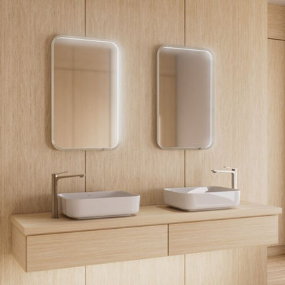 KALIA NOXLED-illuminated bathroom mirror - 20" x 32"