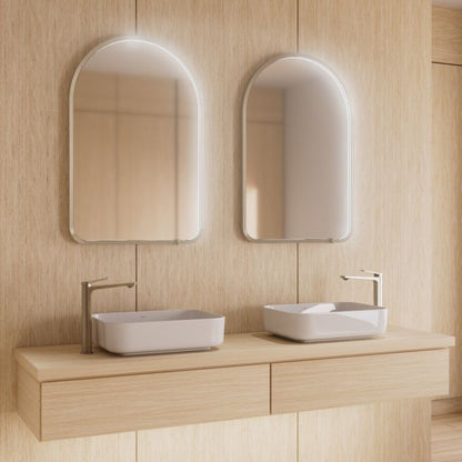 Kalia Noxled-illuminated - 24 x 36-Inch Frameless LED Bathroom Mirror