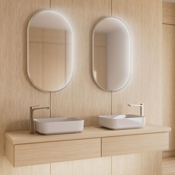KALIA NOXLED-illuminated bathroom mirror - 22" x 38"