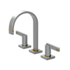 Rubinet Widespread Lav. Set. (less drain) Satin Nickel