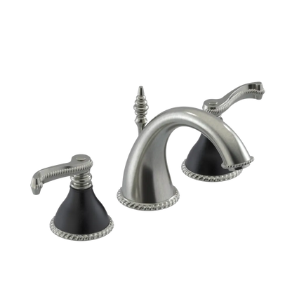 Rubinet Widespread Lav. Set. (less drain) Satin Nickel