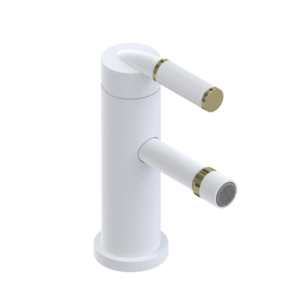 Rubinet Single Control Bidet Fitting (less drain) White