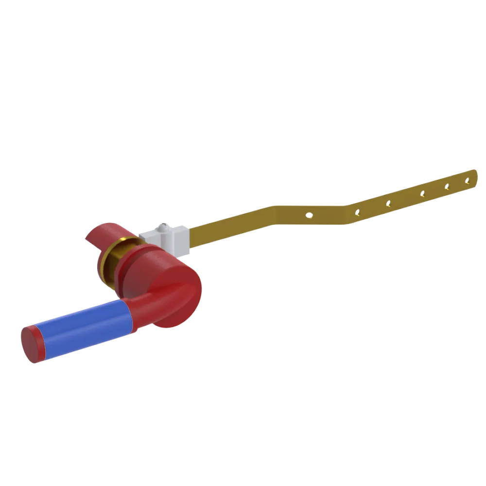 Rubinet Trip Levers Maroon