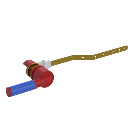 Rubinet Trip Levers Maroon