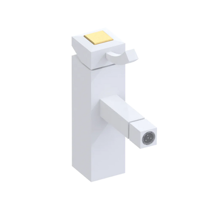 Rubinet Single Control Bidet Fitting (less drain) Matt White