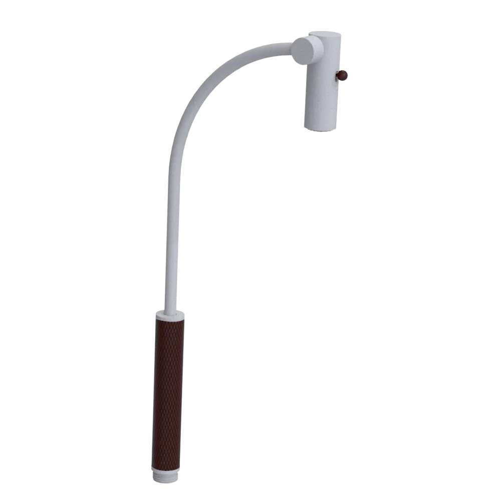 Rubinet Hand Held Shower Bidet Only Matt White