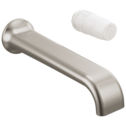 Brizo Two Hole Single Handle Wall Mount Lavatory Faucet Less Handle 12 Gpm