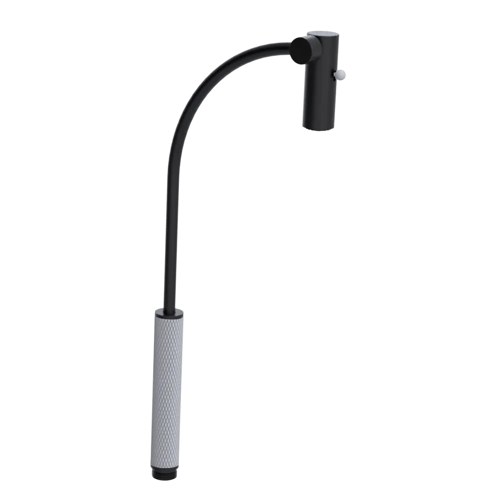 Rubinet Hand Held Shower Bidet Only Matt Black