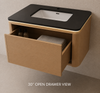 Auriel Single Sink Vanity With Single Drawer by Godi