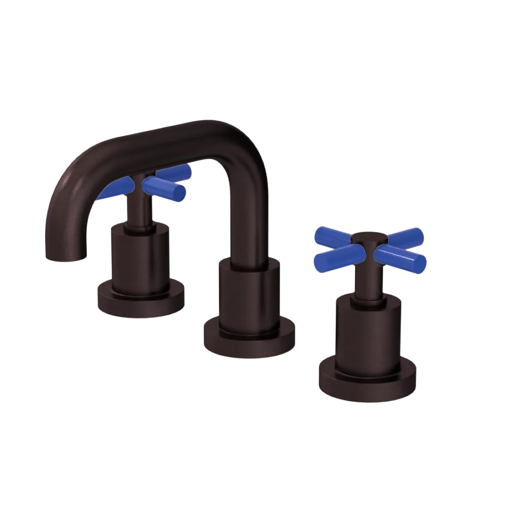 Rubinet Widespread Lav. Set. (less drain) Oil Rubbed Bronze