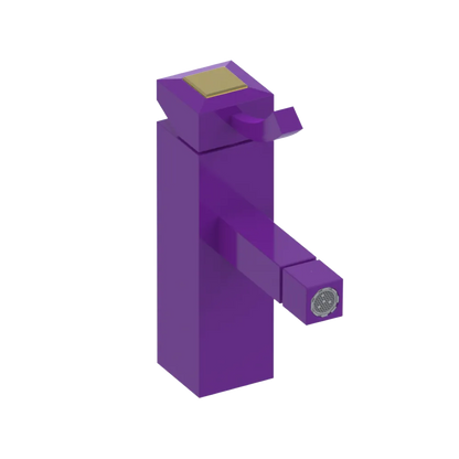 Rubinet Single Control Bidet Fitting (less drain) Purple Haze