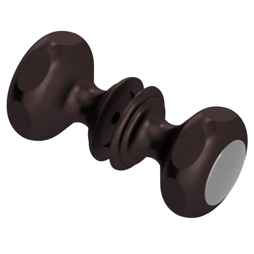 Rubinet Shower Door Knob (set) Oil Rubbed Bronze