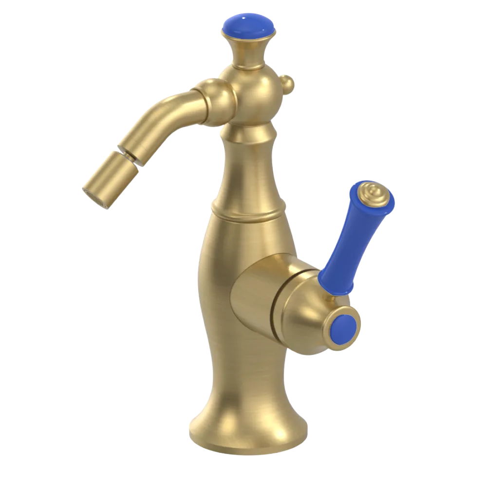 Rubinet Single Control Bidet Fitting (less drain) Satin Gold