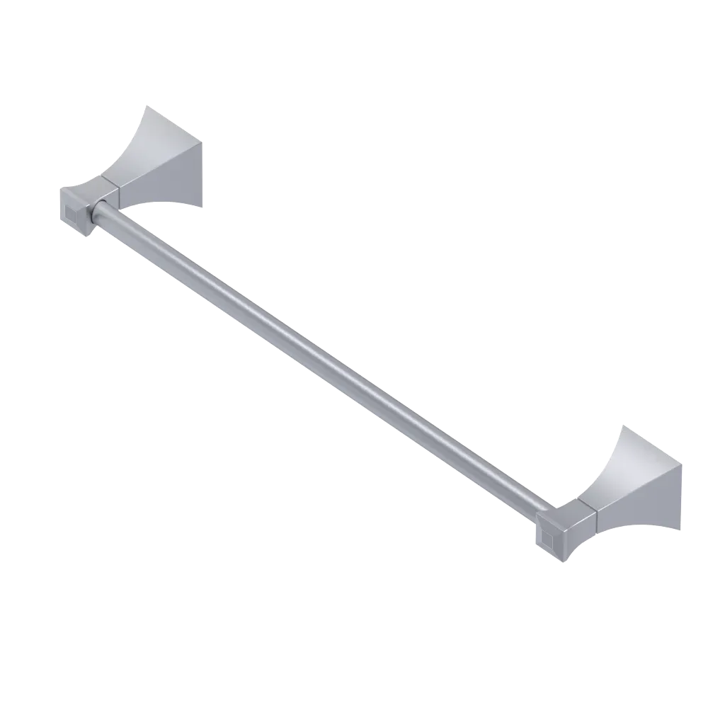Rubinet Towel Bar 18" Satin Chrome