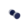 Rubinet Shower Door Knob (set) Midnight Blue