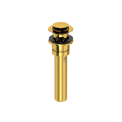 Perrin & Rowe Lavatory Push Drain With Overflow