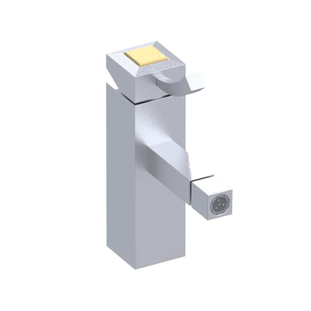 Rubinet Single Control Bidet Fitting (less drain) Satin Chrome