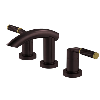 Rubinet Widespread Lav. Set. (less drain) Oil Rubbed Bronze