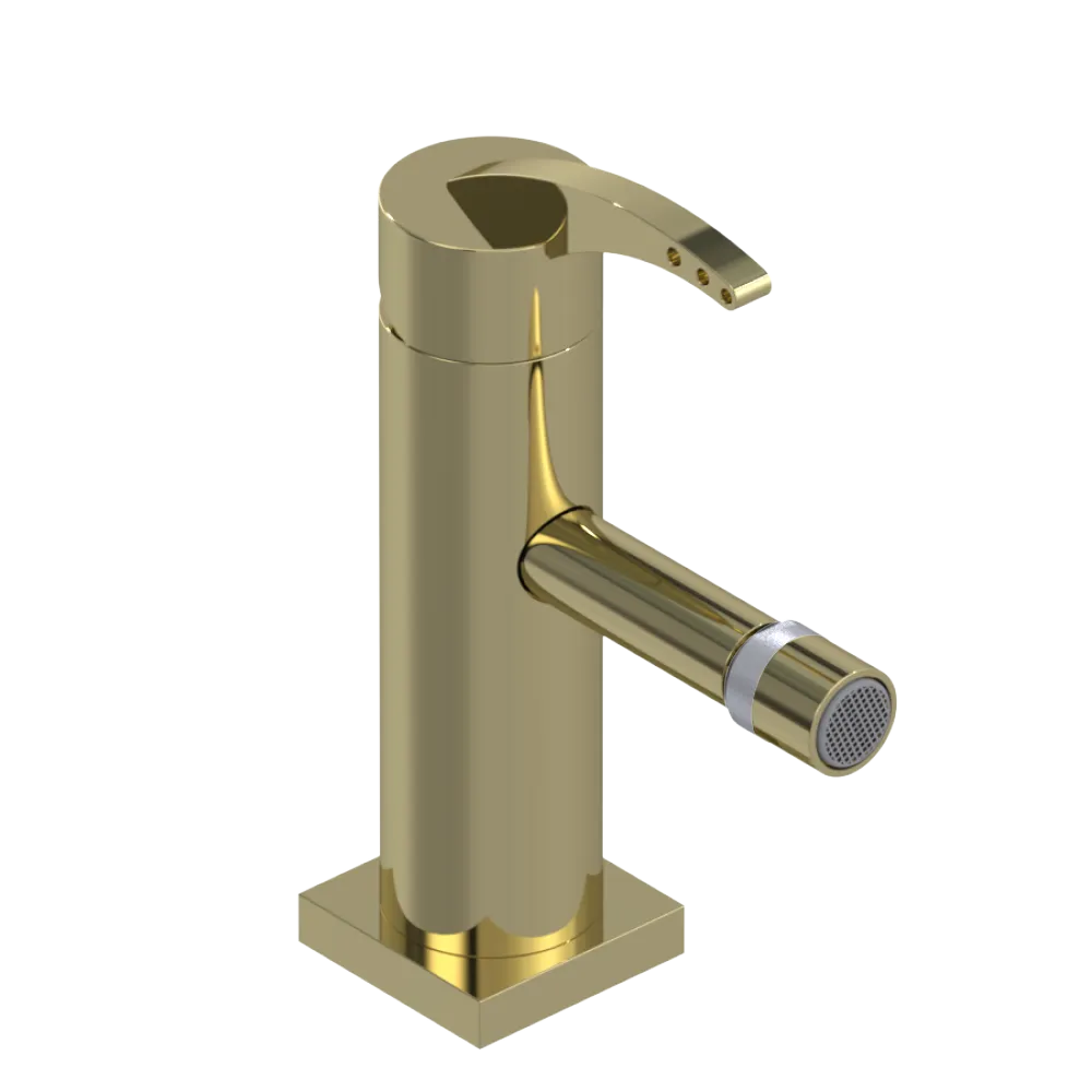 Rubinet Single Control Bidet Fitting (less drain) Gold