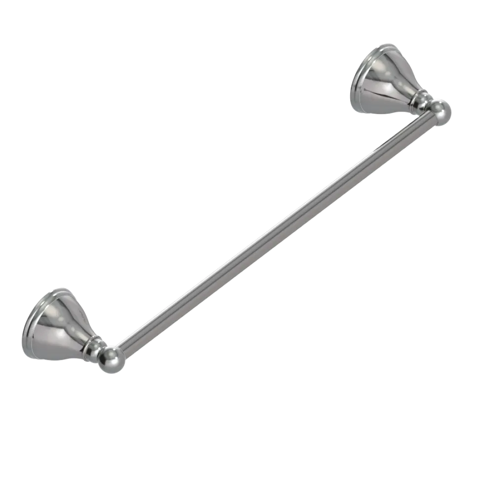 Rubinet Towel Bar 18" Polished Nickel