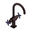 Rubinet Single Hole Dual Handle Lav. Set. (less drain) Oil Rubbed Bronze