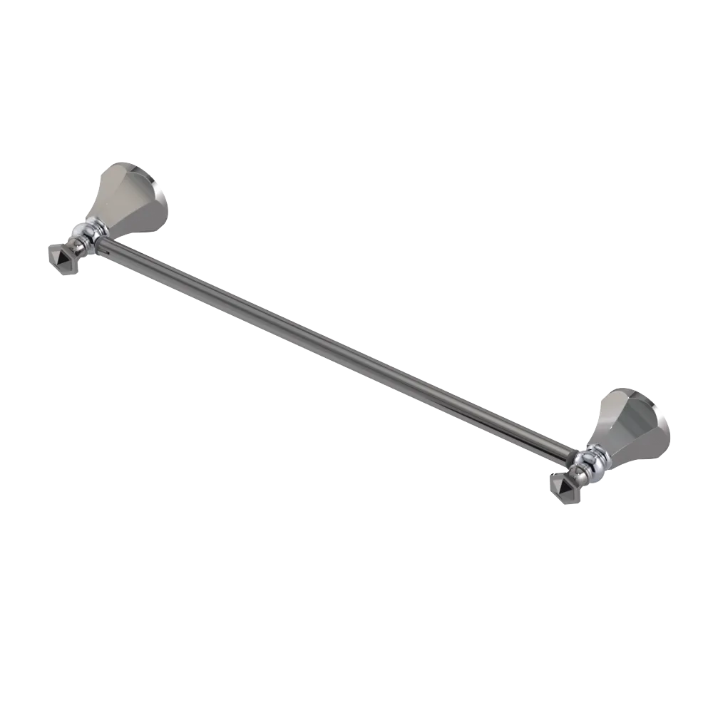 Rubinet Towel Bar 18" Polished Nickel