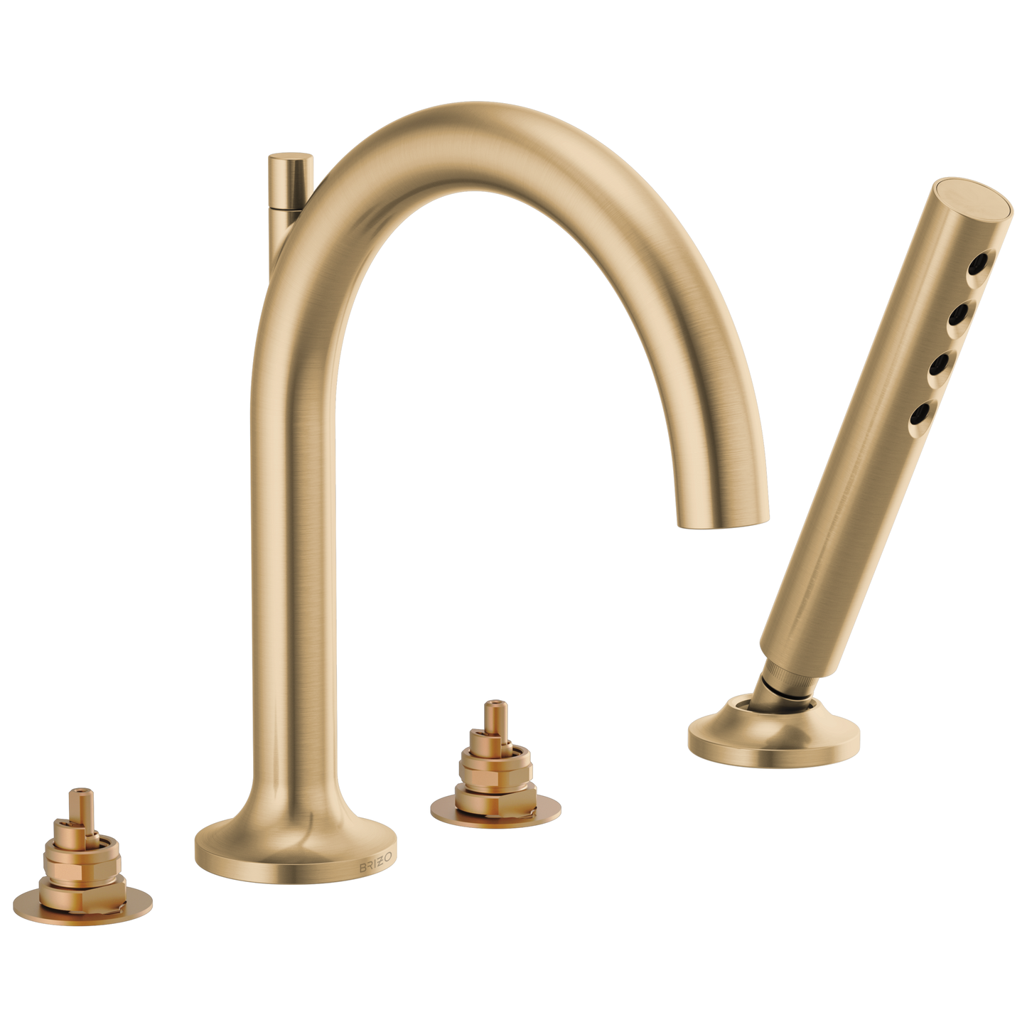 Brizo Roman Tub Faucet With Handshower Less Handles