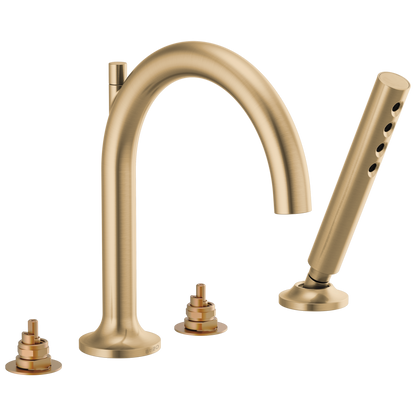Brizo Roman Tub Faucet With Handshower Less Handles