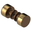 Rubinet Shower Door Knob (set) Tuscan Brass