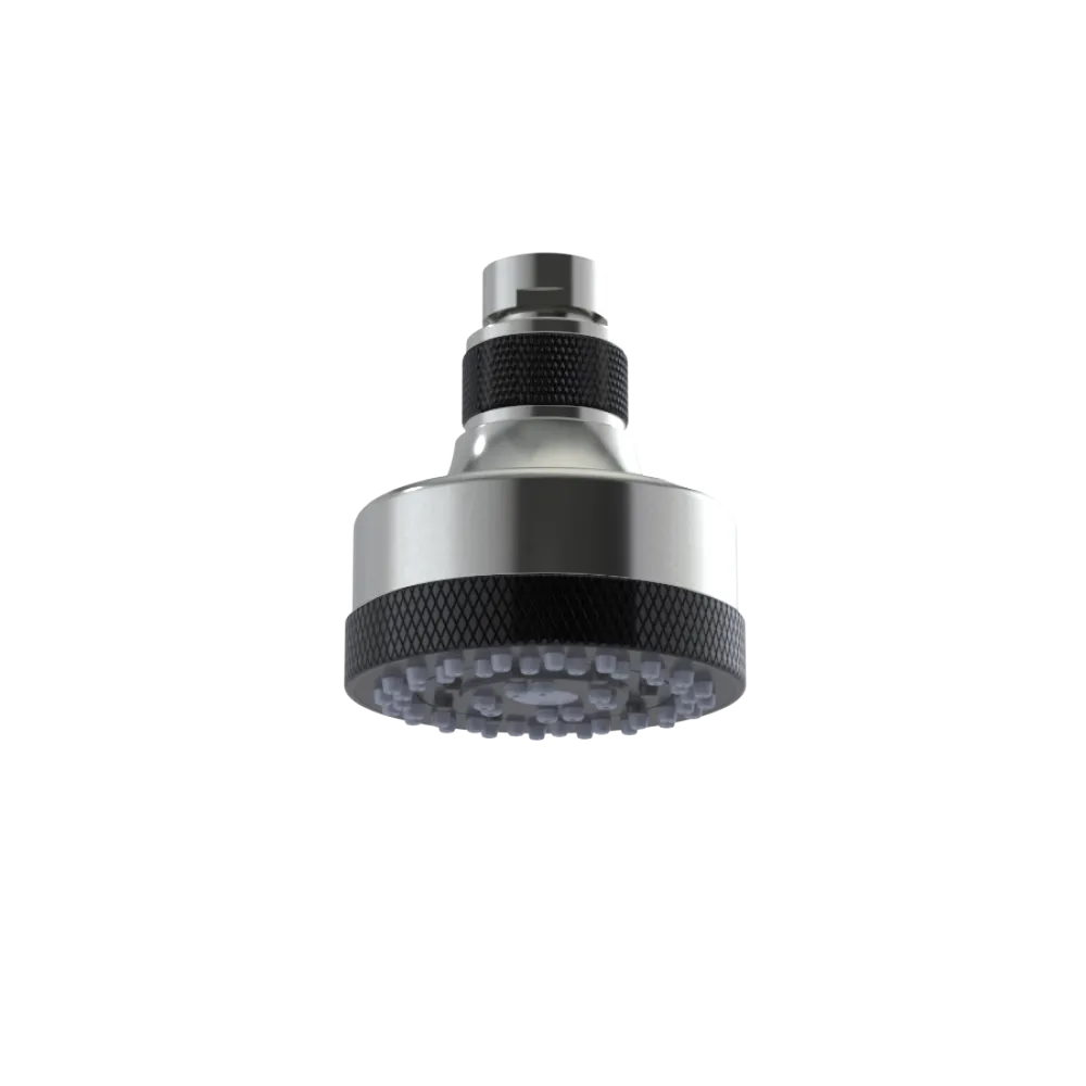 Rubinet 3 FUNCTION SHOWER HEAD Satin Nickel