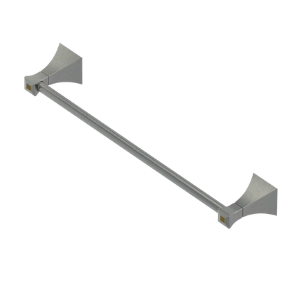 Rubinet Towel Bar 24" Satin Nickel