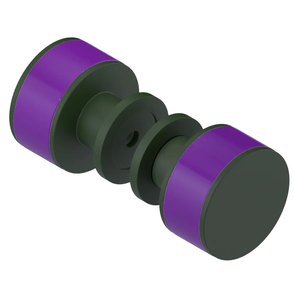 Rubinet Shower Door Knob (set) Green Envy