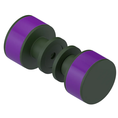 Rubinet Shower Door Knob (set) Green Envy