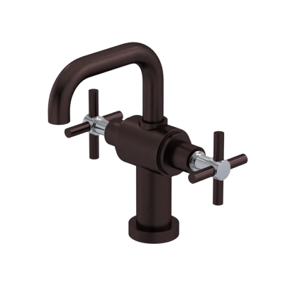 Rubinet Single Hole Dual Handle Lav. Set. (less drain) Oil Rubbed Bronze