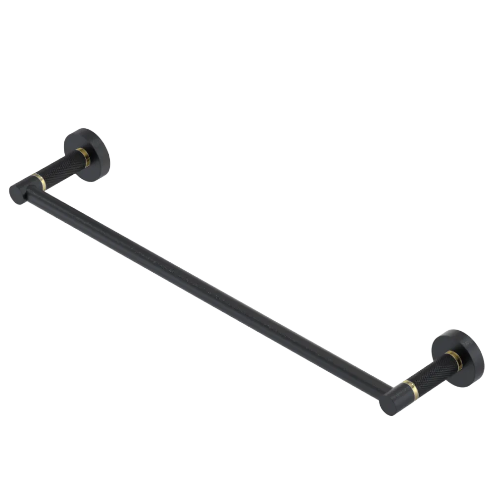 Rubinet Towel Bar 18" Matt Black