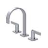 Rubinet Widespread Lav. Set. (less drain) Satin Chrome