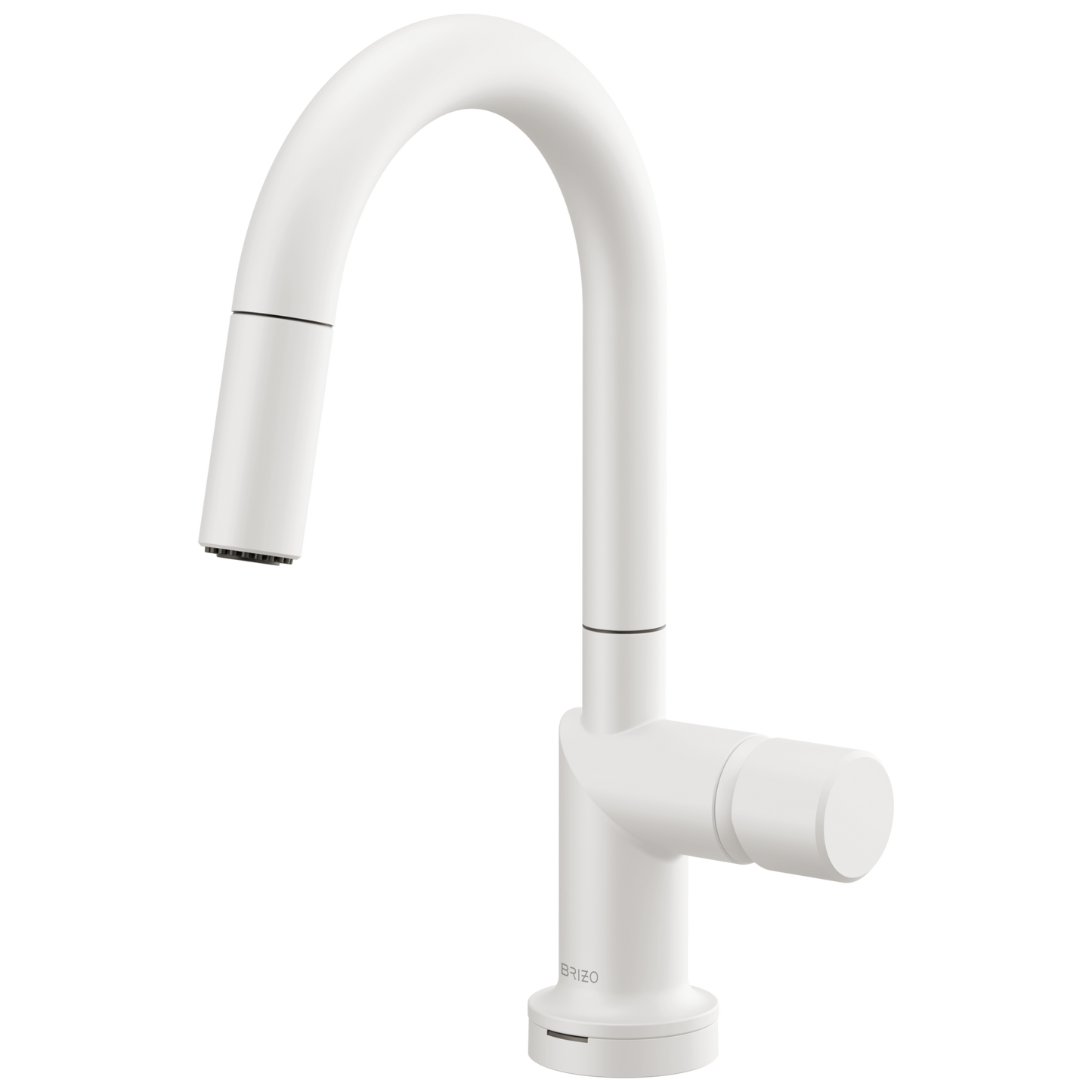 Brizo Smarttouch Pull Down Prep Kitchen Faucet With Arc Spout Less Handle