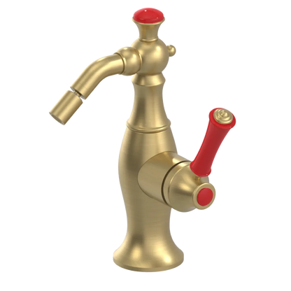 Rubinet Single Control Bidet Fitting (less drain) Satin Brass