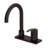 Rubinet 4" Centre Single Control Lav. Set. (less drain) Oil Rubbed Bronze