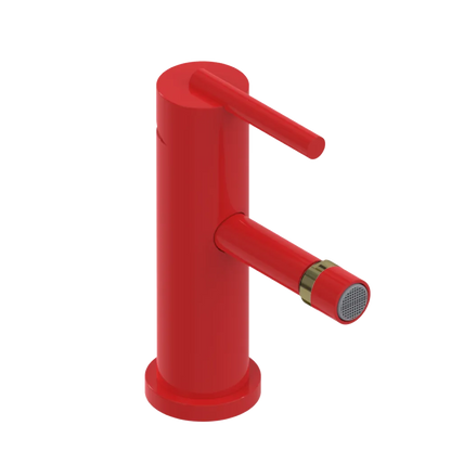 Rubinet Single Control Bidet Fitting (less drain) Red