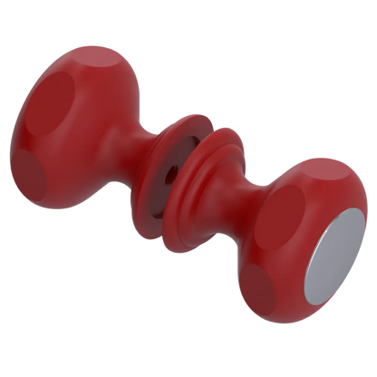 Rubinet Shower Door Knob (set) Maroon