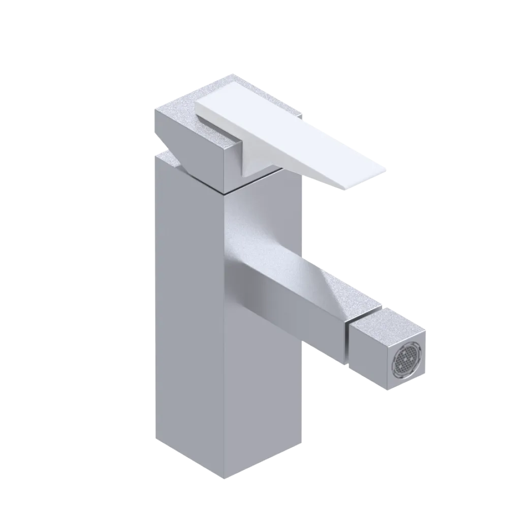 Rubinet Single Control Bidet Fitting (less drain) Satin Chrome