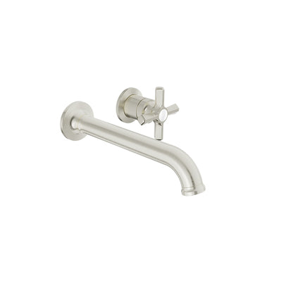 Baril Single lever wall-mounted lavatory faucet, drain not included