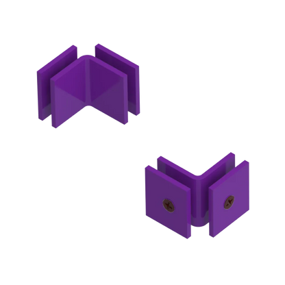 Rubinet 90 Glass to Glass Open Face Purple Haze