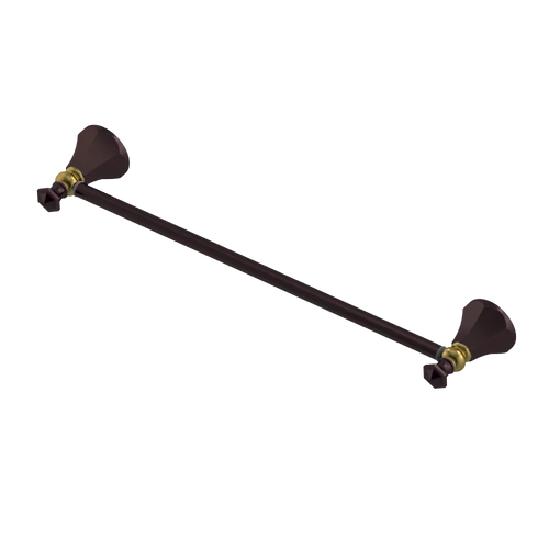 Rubinet Towel Bar 24" Tuscan Brass